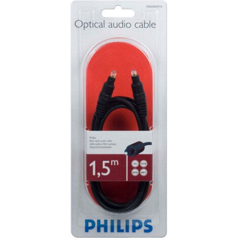 PHILIPS, Câble audio, Toslink 1,5 m (1/2)
