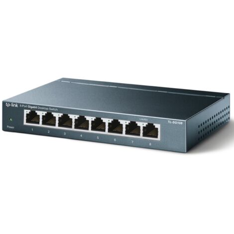 TP-LINK Commutateur réseau Gigabit TL-SG108, 8 ports (1/5)