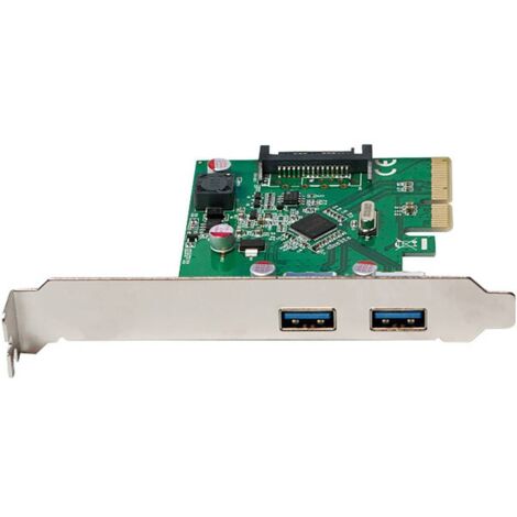 LOGILINK Carte PCIe USB 3.1 PC0080, 2 ports (1/3)