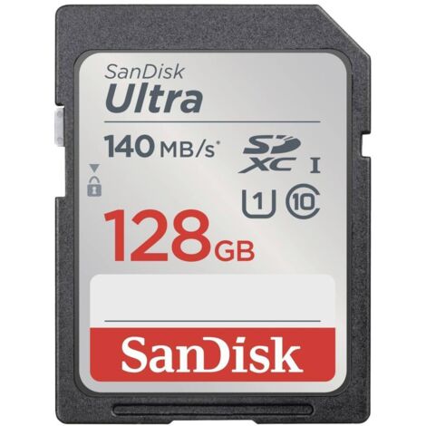 SANDISK Carte SD Ultra 128 Go, SDXC