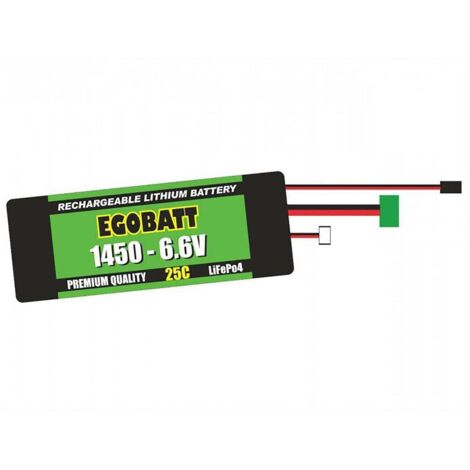 PICHLER Batterie LiFe EGOBATT 1450 - 6.6V (25C) (1/2)