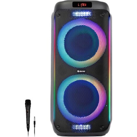 Enceinte portable DENVER TSP-456, 600 W, noir