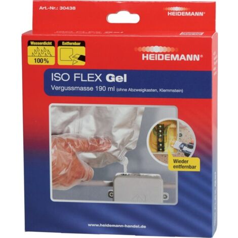 Résine de moulage HEIDEMANN Gel ISO Flex 30438, 190 ml (1/4)