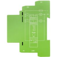 Shelly Shelly Pro Dimmer 2PM Relais pour rail DIN Bluetooth, Wi-Fi