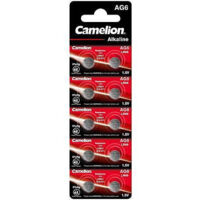 Piles alcalines boutons - AG 6 / LR69- pack de 10 Camelion