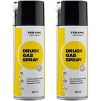 Spray d'air comprimé TESLANOL 26003, 400 ml, lot de 2