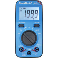 Multimètre PEAKTECH, P 1071, 600 V AC/DC, NCV