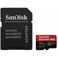 Carte mémoire Sandisk Extreme Pro 32 Go MicroSDHC Classe 10 UHS-I