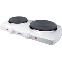Steba KF 150 063800 Double plaque de cuisson protection contre la surchauffe, voyant lumineux, réglage de la température en continu Y305082