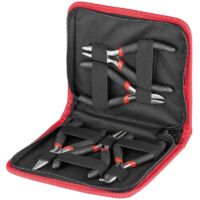 Boîte de 5 Pinces Modèles Fourchette et aiguille à tranchant plat Fixpoint 77115