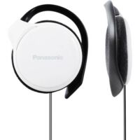 Casque PANASONIC avec crochet auriculaire, RP-HS46E-W, blanc
