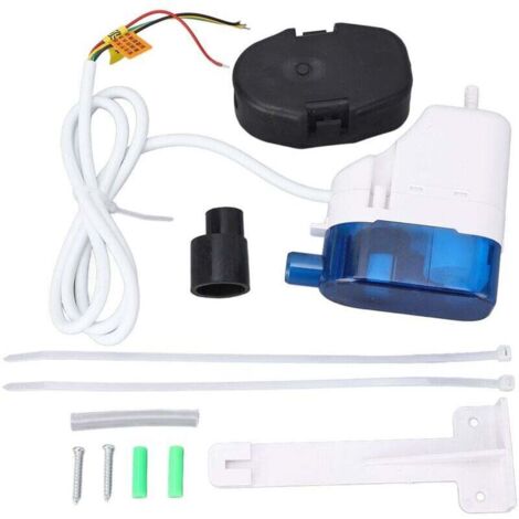Automatische Kondensatablaufpumpe RS-24C für Klimaanlagen – 100–230 V – zur Kondensatabführung – Kompatibel mit Wand- und Kassettenklimaanlagen – Einfache und leise Installation