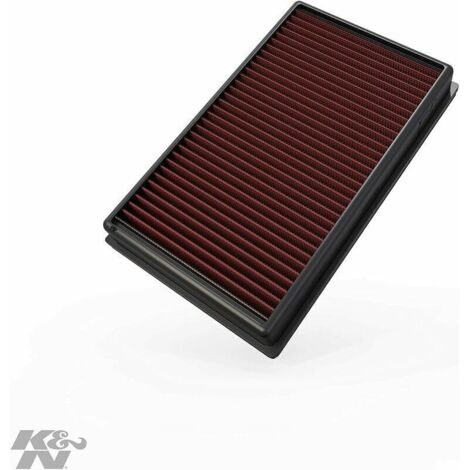 33-3005 Motorluftfilter: Hochleistungs-, Premium-, waschbarer Ersatzfilter, mehr Leistung, 2012-2019 (Golf, Tiguan, Passat, Polo, A3, Q2, S3, TT, Ateca, Leon, Laroq, Octavia)