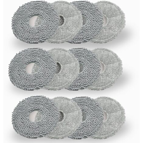Set mit 12 Wischmopp-Pads für Dreame L10s Ultra Gen 2, L10s Pro Ultra Heat L20 Ultra X30 X40 L40 Ultra Reinigungstuch (1/5)