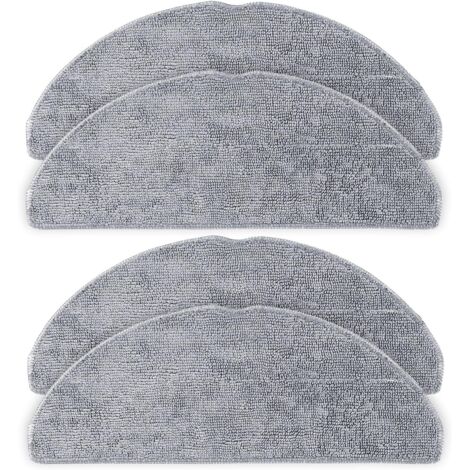 4er-Set Wischmopp-Pads für Roborock Q7 M5, Q7 M5+, Q7 L5, Q7 L5+ Saugroboter, weiche Mikrofaser, waschbar und wiederverwendbar (1/5)