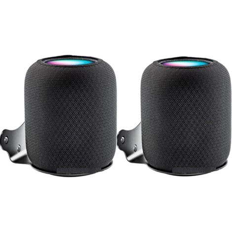 Apple HomePod 2 Wandhalterung mit integriertem Kabelmanagement, Schwarz, 1 Stück