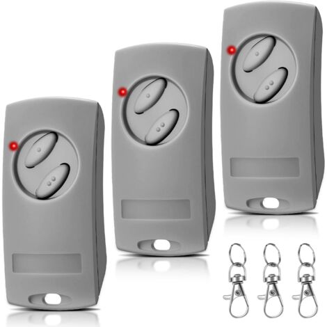 Quevati Garagentor-Fernbedienung 433,92 MHz für Ecostar RSE2433, RSC2433, RSZ1433, 3C mit Sender für Horma Ecostar Liftroic 500700800 für Portroic D2500D5000S4000 (1/5)