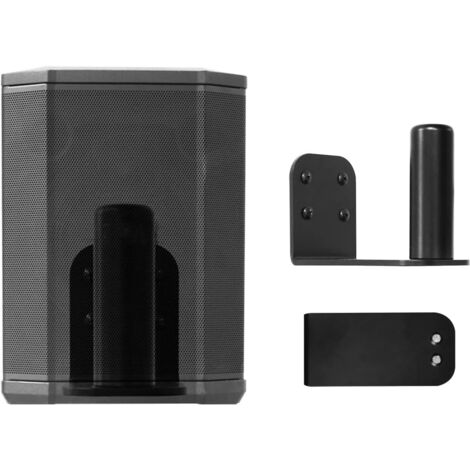 Kompatibel mit Bose S1 Pro/Bose S1 Pro+ Bluetooth-Lautsprecherhalterung, Bose S1 Pro Wandhalterung, Bose S1 Pro Ständer, Bose S1 Pro Metallhalterung, Zubehörablage (Schwarz), 1 Stück