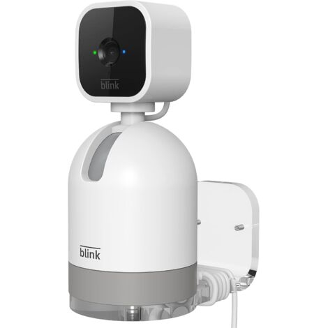 Für Blink Türklingel-Halterung für den Innen- und Außenbereich, Blink Heimüberwachungssystem, Metall-Wandhalterung, 360 Grad drehbar, zwei Installationsmodi, Kamera an Wänden oder Decken (transparent) (1/5)