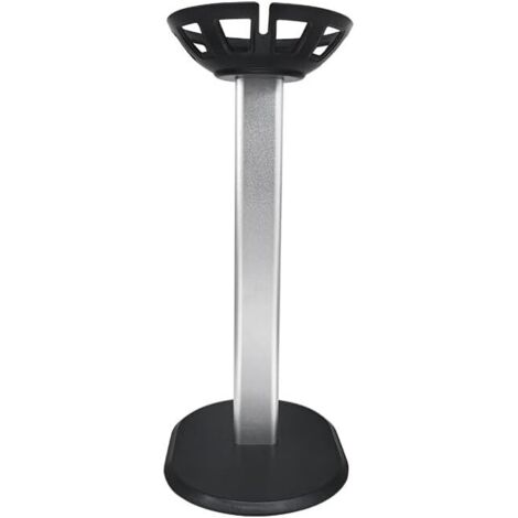 Support De Bureau für Apple Homepod Mini/Homepod 2 – Metallzubehör mit Tapis – Support Intelligent für Haut-Parleur (Argenté, Gj), 1 Stück