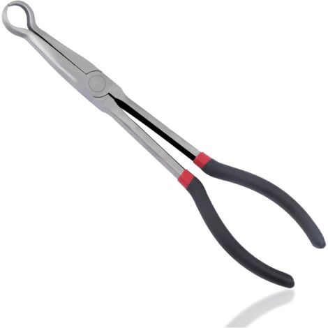 Zündkerzenzange – Professionelle O-Ring-Zange mit 27,5 cm Verlängerung und rutschfestem Griff, Werkzeug zum Entfernen von Zündkerzensteckern für Pkw und SUVs