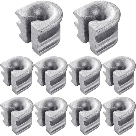 10 Ösenhülsen, Ersatz-Ösenhülsen, Trimmerkopf-Ösen, kompatibel mit FS44, FS55, FS80, FS88, FS90, FS106, FS108, FS130, FS56, FS6X, FS7X, FS8X, FS110 (1/5)