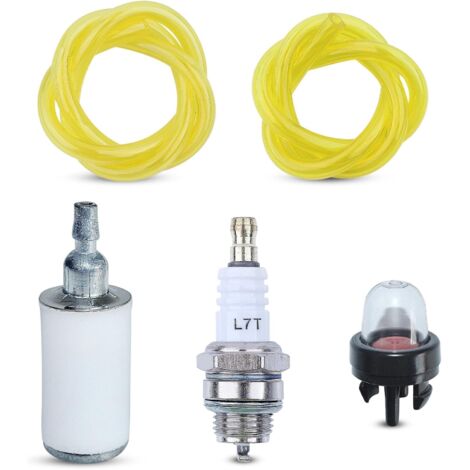 Kraftstoffleitung und Primerpumpe für Kettensägen, Rasenmäher, Laubbläser und Unkrautstecher für Husqvarna 235, 236, 240, 340, 345, 350, 353, 440, 445, 450, 460, 123L, 225, 232L, 227L, 240L, 322L, 323 (1/5)