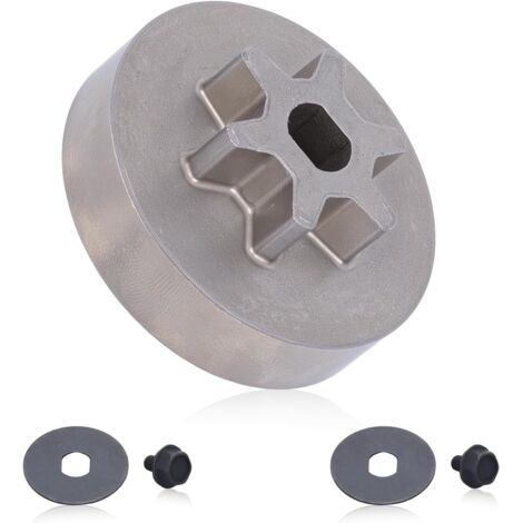 Antriebsritzel für Dewalt DCCS620B, DCCS620P1, DCCS670X1, DCCS690B, DCCS690H1, DCCS690M1, DCCS670B, DCM575 und DCM565 Kettensägen, passive Scheibe mit Schraube und Unterlegscheibe, Ersatzteilnummer 90 (1/5)