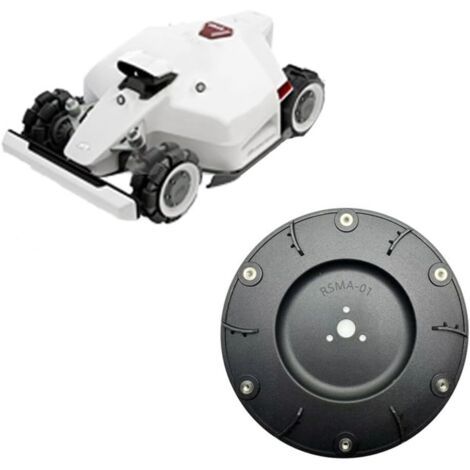 Stück Rasenmäherroboter-Messer für Mammotion LUBA 1 AWD und LUBA 2 AWD, Ersatz-Scheibenplatte für präzises Schneiden und einen gesunden Rasen, Kunststoff