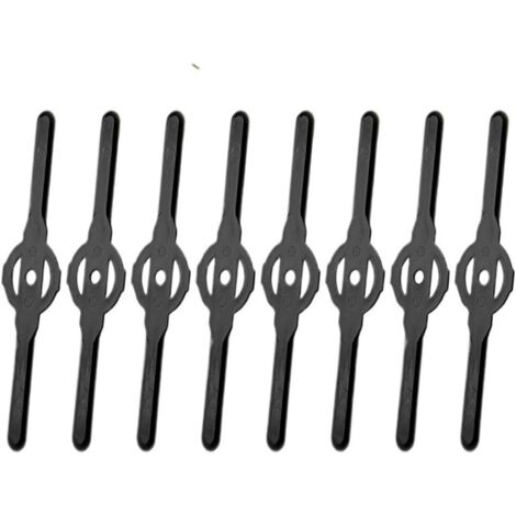Satz Kunststoffklingen für Gartenrasenmäher, elektrische Rasentrimmer-Sets, Akku-Rasentrimmer (30 Stück) (1/5)