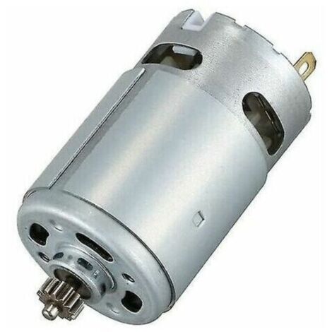 Gleichstrommotor RS-550VC-8518 für GSR12V-15 Bohrmaschine – 12 V, 13 Zähne, Metall – Geräuscharm, doppelte Kugellager (1/4)