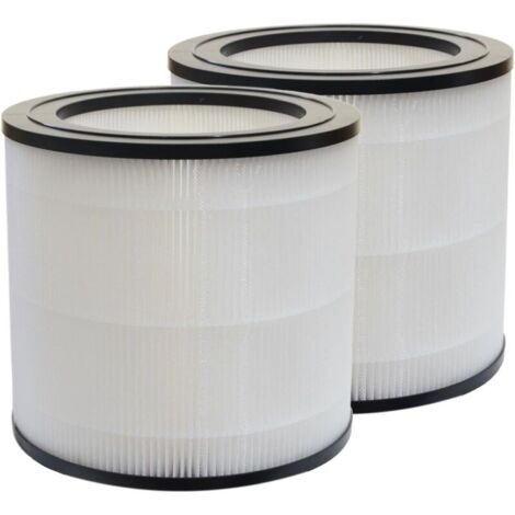 Packung mit 2 Ersatz-HEPA-Filtern, kompatibel mit Philips Luftreinigern der Serie 600 AC0650/10 AC0650, Teilenummer FY0611/30 (1/5)