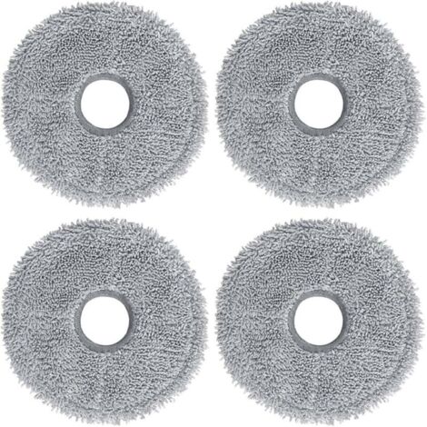 Ersatz-Wischtücher kompatibel mit Dreame L10 Ultra / L10S Pro / L10S Ultra / L10S Pro Ultra Heat / L10 Prime / L20 Ultra / X40 Ultra/Xiaomi X10+ / X20+ Roboter-Staubsauger (4 Stück) (1/5)