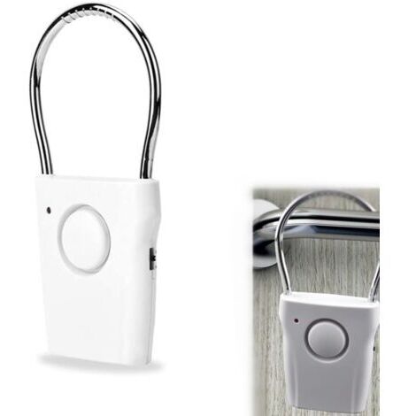 Tür- und Fensteralarm, Tür-/Fenstersensor, 120 dB Berührungssensor, Türgriff, Diebstahlalarm, Vibration, Fenster-Einbruchalarm, Heimsicherheit, NPTERBL