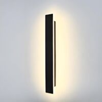 LED-Wandleuchte für den Innenbereich, 15 W, moderne Wandleuchte mit 3 Farbtemperaturen (3000 K, 4000 K, 6000 K), Acryl-Wandleuchte für Schlafzimmer, Wohnzimmer, Flur