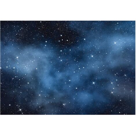 Papier peint mural cosmos étoiles ciel enfant intissé grand format design intérieur chambre enfant pas cher 400x280 cm