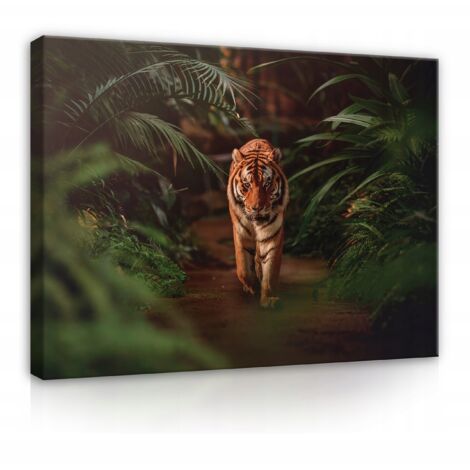 toile tigre fort jungle grand 120x80 (1/3)