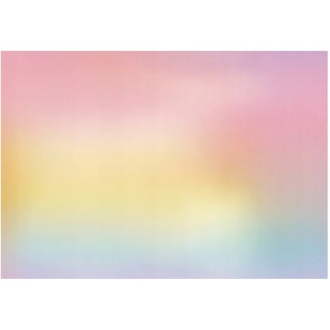 Papier peint mural dégradé pastel rose enfant intissé grand format design intérieur chambre fille pas cher 400x280 cm
