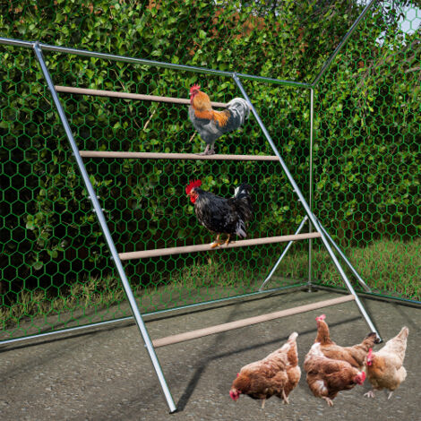 Perchoir pour poulailler grande taille, accessoire ludique, perchoir pour poules, jeu pour poules