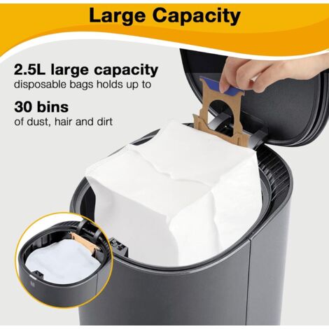4 Pièces) X8 Pro Omni Sacs À Poussière Compatibles Avec Ecovacs Deebot 4 Pièces) X8 Pro Omni Sacs À Poussière Compatibles Avec Ecovacs Deebot