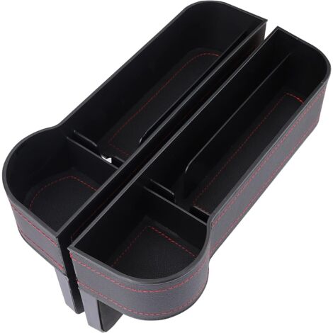 Lot De 2 Organiseurs De Siège Auto – Boîtes De Rangement Universelles Noires