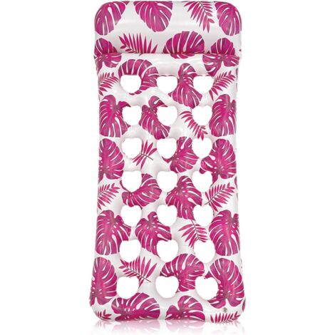 Hamac flottant pour piscine, hamac flottant avec oreiller, lit flottant gonflable 4 en 1, hamac flottant portatif, rose (1/5)