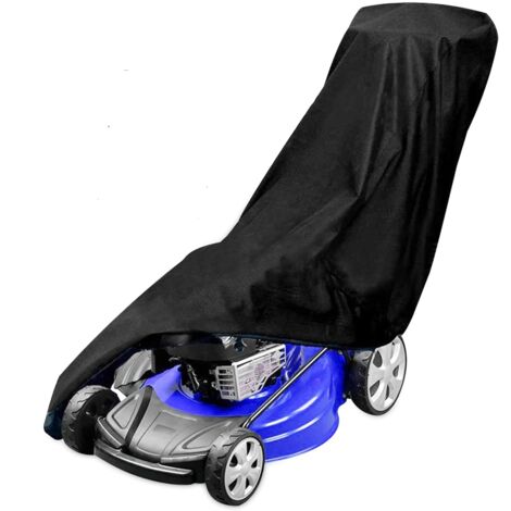 Housse de protection universelle pour tondeuse, 193 x 112 x 64 cm, 210D, imperméable, résistante aux UV et à la poussière (1/5)