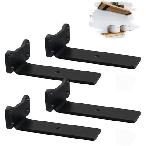 4 supports muraux d'échafaudage de 5 mm d'épaisseur, supports muraux, supports pour cachette de chat (15 cm) (1/5)