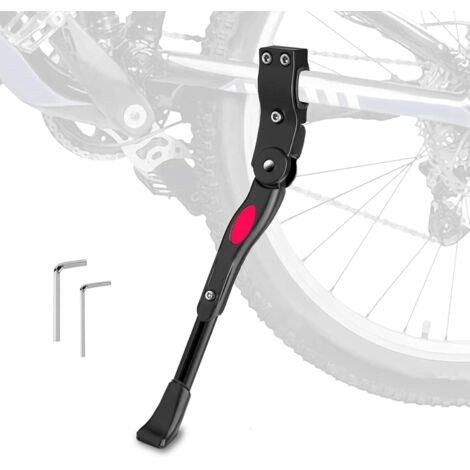 Support de vélo réglable pour VTT, vélos de route, vélos pliants, convient aux diamètres de roues de 22 à 27 pouces, noir (1/5)