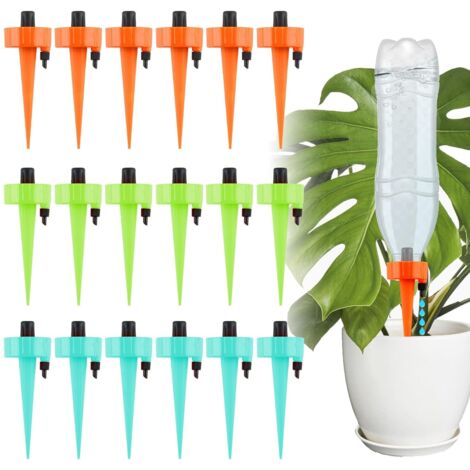 Bouteille 18 Pcs goute a goute arrosage bouteille, Goutte a Goutte Jardin, Réglable Goute a Goute Arrosage Bouteille, d'Arrosage Arrosage Automatique