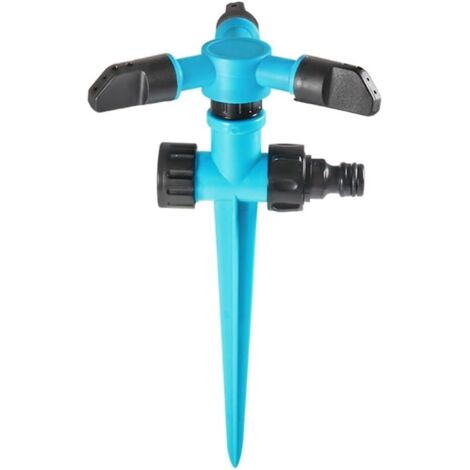 Dispositif d'arrosage rotatif à 360 degrés pour les amateurs de plantes d'extérieur et de jardin, bleu (1/5)