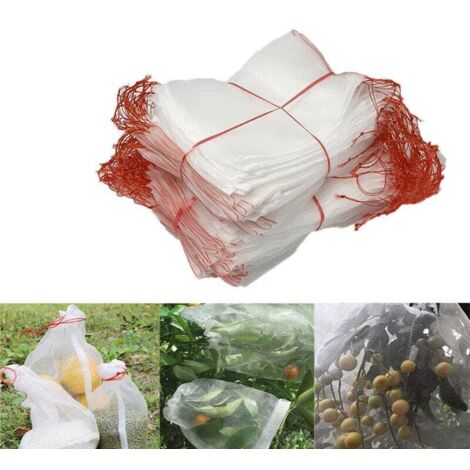 Filet de protection pour fruits et légumes - Housse de protection pour serre de jardin - Accessoires pour jardin fruitier 30 pièces 6040cm (1/5)