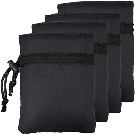 Couvercle de protection antigel pour robinet, couvercle de protection antigel pour conduite d'eau, noir, 4 pièces (1/5)
