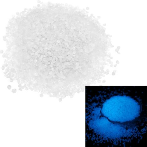 6000 galets brillants pour décoration de jardin extérieur/aquarium/décoration extérieure/vase d'aquarium (blanc)
